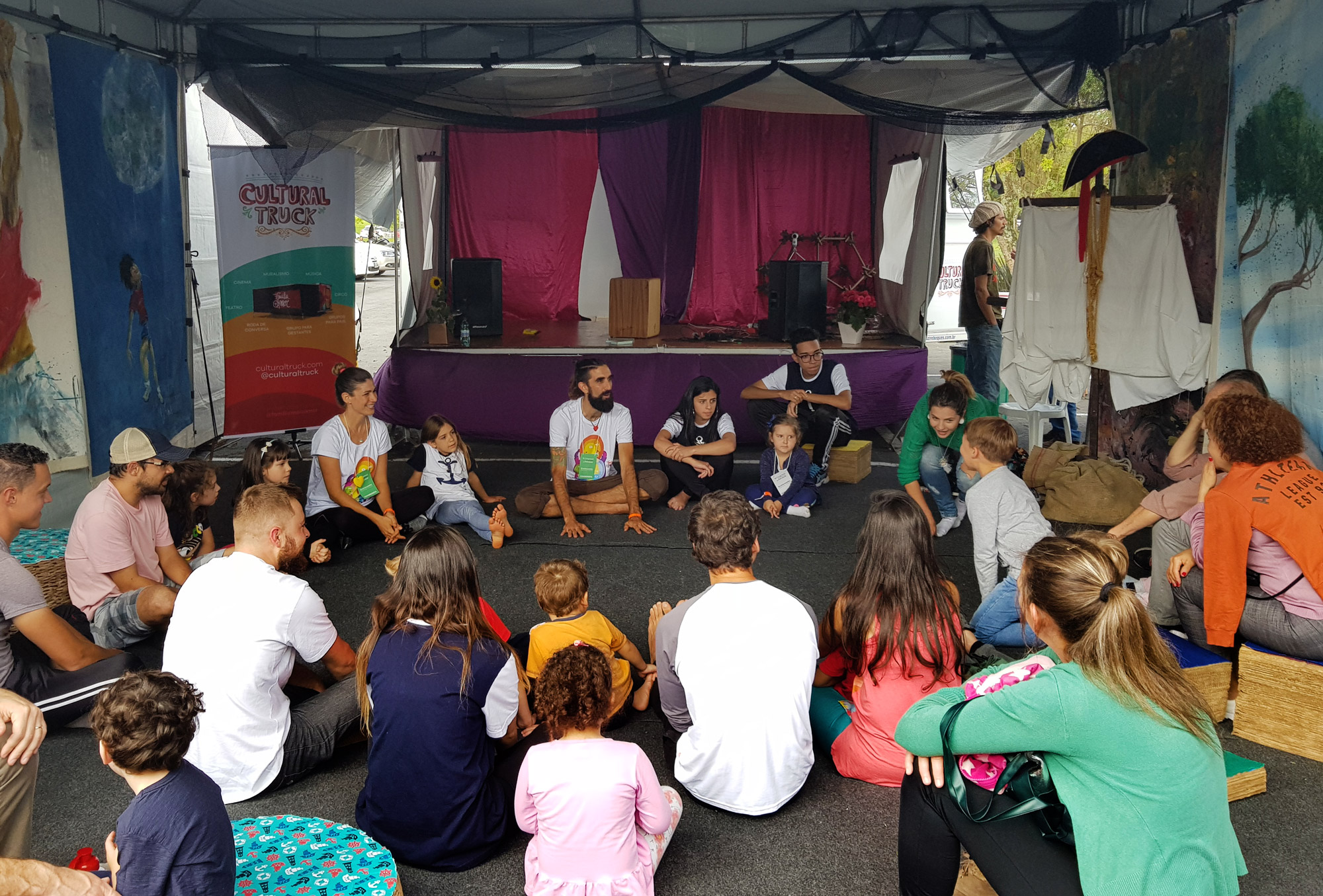 O caminhão cultural!!